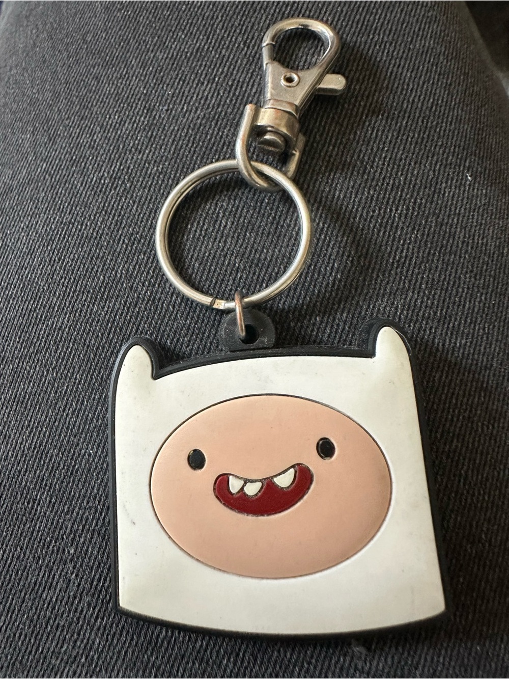 Cartoon Network Finn the Human Adventure Time Character Keychain